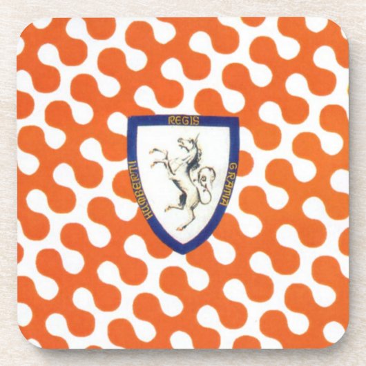 Contrada del Leocorno (Unicorn) Palio Bier Onderzetter (Voorkant)