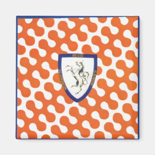 Contrada del Leocorno (Unicorn) Palio Magneet (Voorkant)