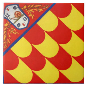 Contrada della Chiocciola (slak) Palio Tegeltje