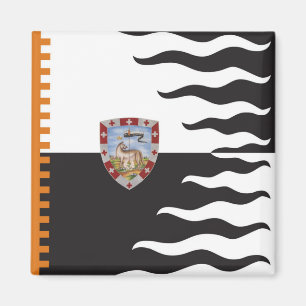 Contrada della Lupa (Zij-Wolf) Palio di Siena Magneet