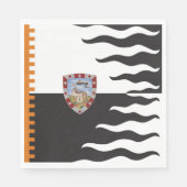 Contrada della Lupa (Zij-Wolf) Palio di Siena Servet (Voorkant)