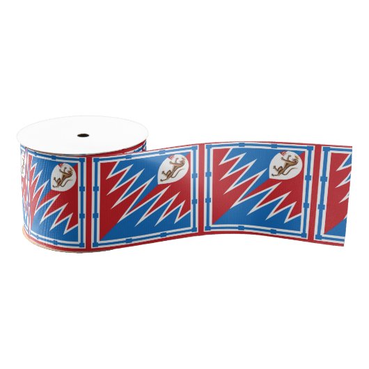 Contrada della Pantera (Panther) Palio di Siena Grosgrain Lint (Spoel)