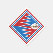 Contrada della Pantera (Panther) Palio di Siena Servet (Hoek)