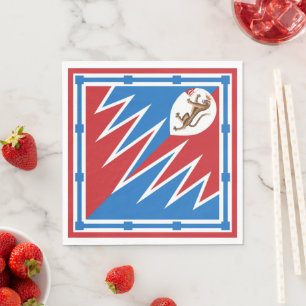 Contrada della Pantera (Panther) Palio di Siena Servet