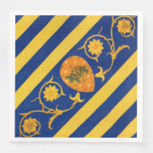 Contrada della Tartuca (Tortoise) Palio di Siena Servet (Voorkant)