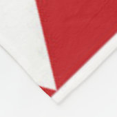 Contrada di Valdimontone (Valley of the Ram) Fleece Deken (Hoek)