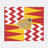 Contrada di Valdimontone (Valley of the Ram) Fleece Deken (Voorkant (Horizontaal))