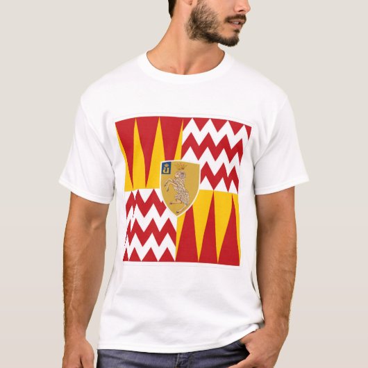 Contrada di Valdimontone (Valley of the Ram) T-shirt (Voorkant)