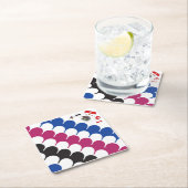 Contrada Sovrana dell' Istrice (Porcupine) Palio Kartonnen Onderzetters (Insitu)