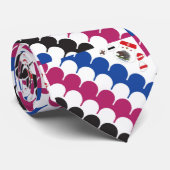 Contrada Sovrana dell' Istrice - Porcupine Stropdas (Opgerold)