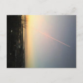 Contrail over Bellingham Bay Briefkaart (Voorkant)