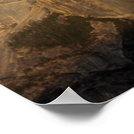 Contrails met halve koepel poster (Hoek)