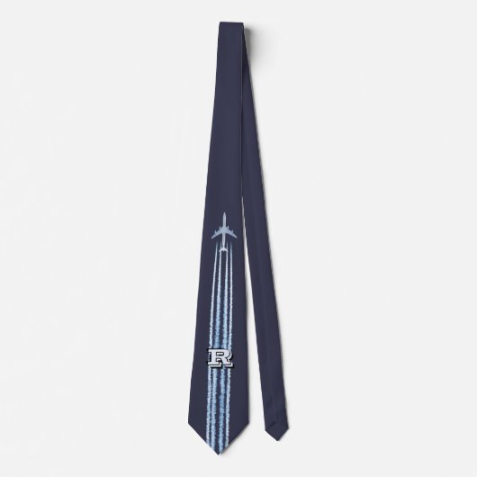 Contrails met (of zonder) Initiaal Stropdas (Voorkant)