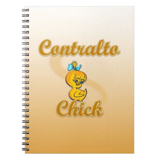 Contralto Chick Notitieboek (Voorkant)