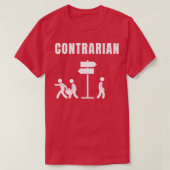 Contrarian T-shirt (Design voorkant)