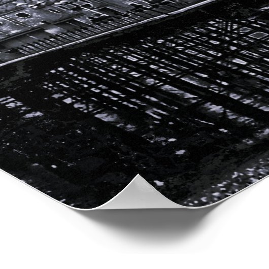 Contrast Brighton Pier Poster (Hoek)