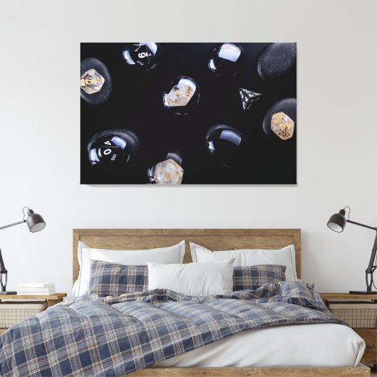 Contrast Dice Canvas Afdruk (Insitu (Slaapkamer))