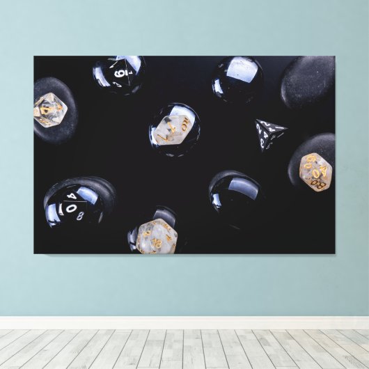 Contrast Dice Canvas Afdruk (Insitu (Houten vloer))