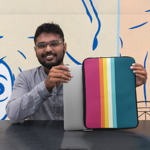 contrast laptop sleeve