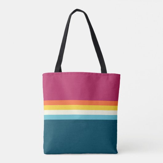  contrast tote bag (Achterkant)