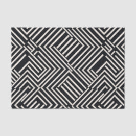 Contrasterende Contouren Beige Tissue Paper - Fern Tissuepapier