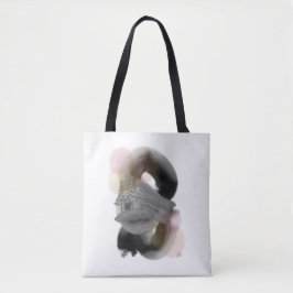 Contrasterende minimaal herbruikbare Abstracte kun Tote Bag
