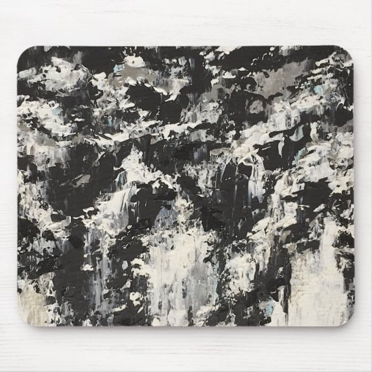 Contrasterende obsessies Mousepad Muismat (Voorkant)