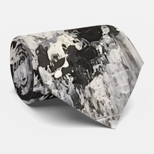 Contrasterende obsessies stropdas (Opgerold)