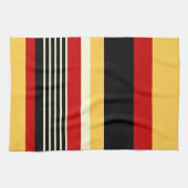 Contrastgeel met rood theedoek (Horizontaal)