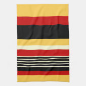 Contrastgeel met rood theedoek (Verticaal)