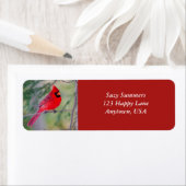 Contrastlabel kardinaal etiket (Insitu)