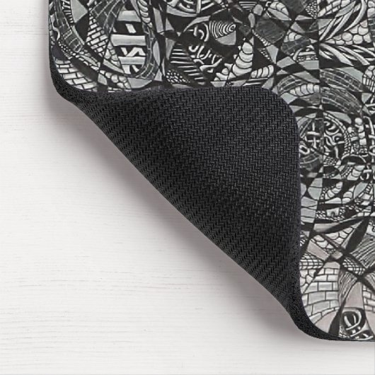 Contrasttekeningen Muismat (Hoek)