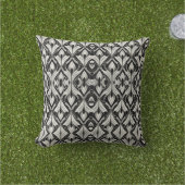 Contrastverhouding zwart/wit buitenkussen (Gras)