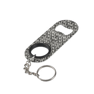 Contrastverhouding zwart/wit mini flessenopener