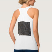 contrastvlekken tanktop (Achterkant)