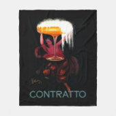 Contratto posterEuropa Fleece Deken (Voorkant)