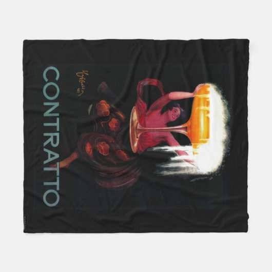 Contratto  posterEuropa Fleece Deken (Voorkant (Horizontaal))