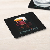 Contratto  posterEuropa Kartonnen Onderzetters (Schuin)