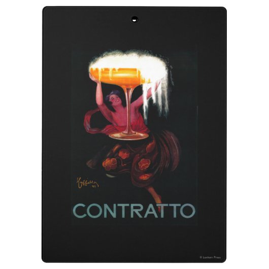 Contratto posterEuropa Klembord (Achterkant)