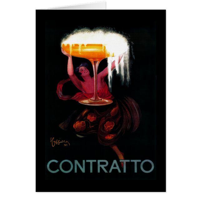 Contratto Vintage PosterEurope (Voorkant)