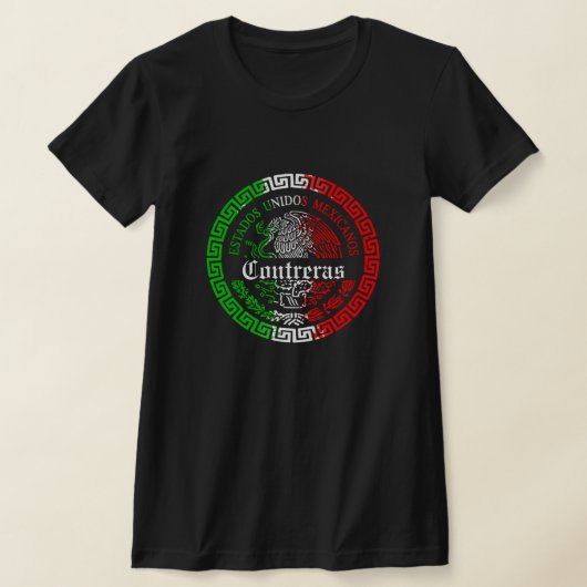 Contreras Achternaam México embleem shirt (Laagn)