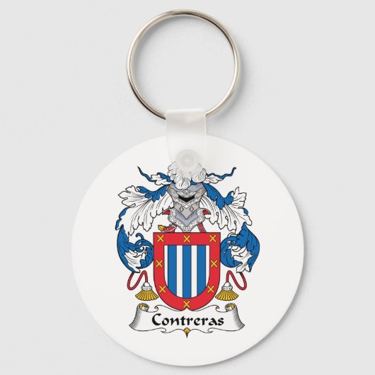 Contreras Family Crest Sleutelhanger (Voorkant)