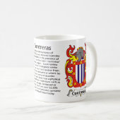 Contreras gezinskolf van de mok van wapens (Voorkant rechts)