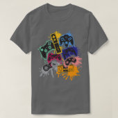 Control all the Things Video Game Controller  T-shirt (Design voorkant)
