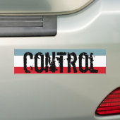 Control Bumpersticker (Op auto)