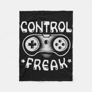 Control Freak - Grappige Gaming Videogames Gamer Fleece Deken