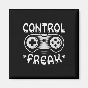 Control Freak - Grappige Gaming Videogames Gamer Magneet