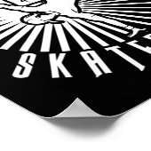 Control Freak Skater Leven Skateboarden  Poster (Hoek)