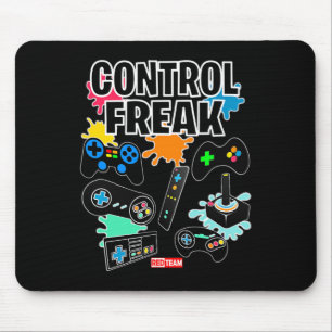 Control Freak - Videospel Gamer Plezier Muismat