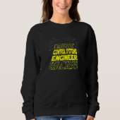 Control Systems Engineer Cool Galaxy Job Trui (Voorkant)